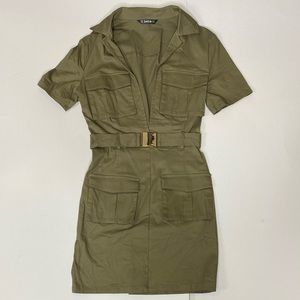 Military style dress